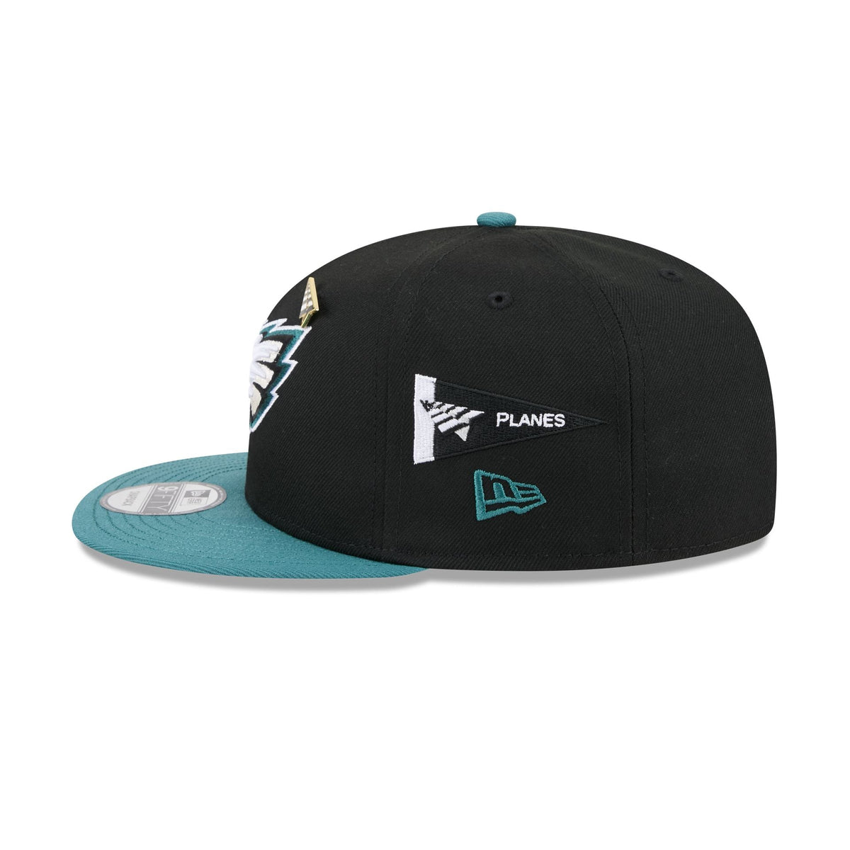 Paper Planes x Philadelphia Eagles Black 9FIFTY Snapback Hat