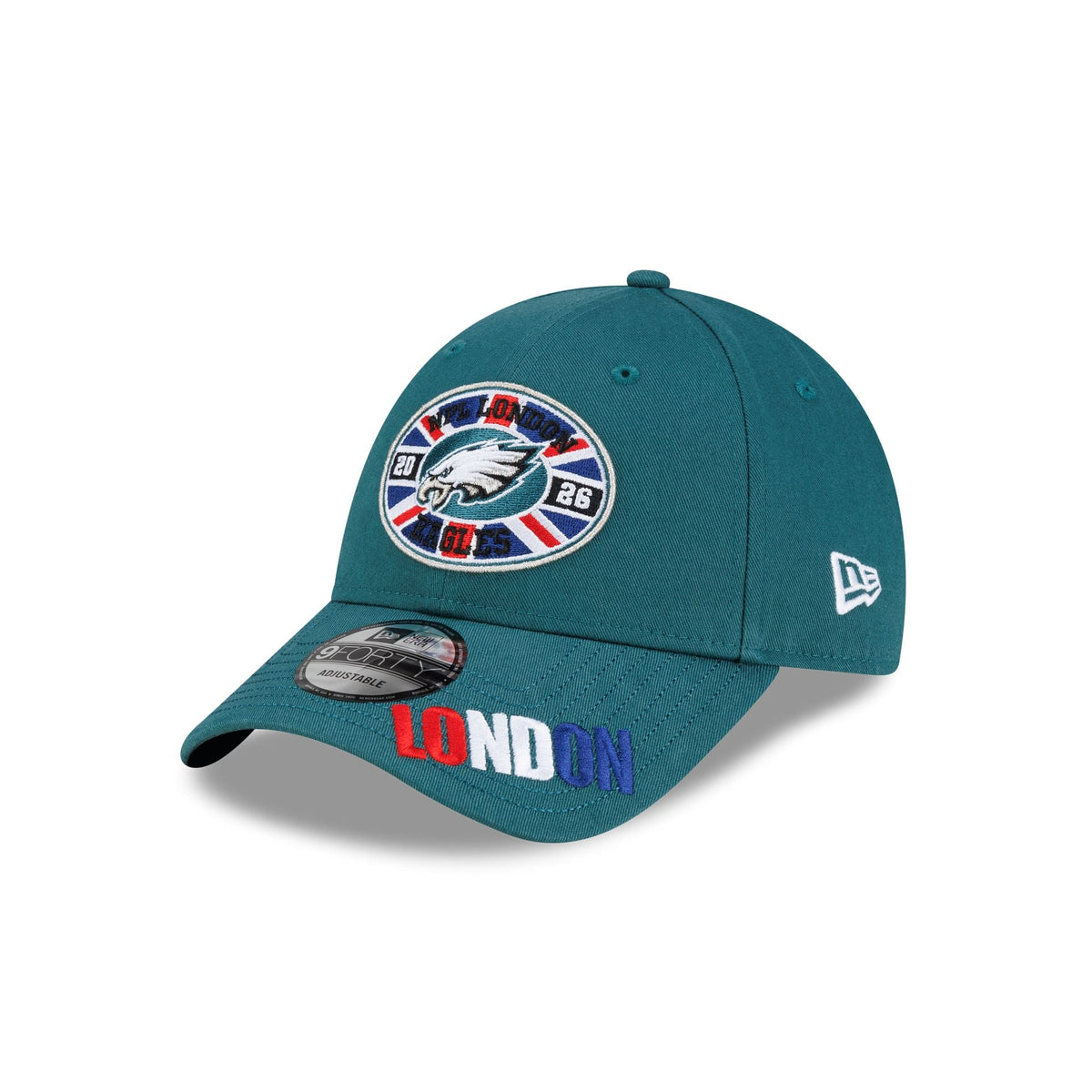 Philadelphia Eagles 2026 International Games 9FORTY Snapback Hat