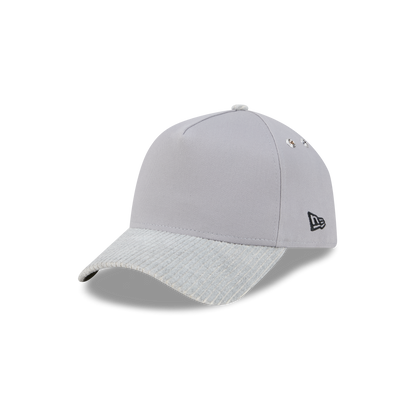 New Era Branded Cord Heather Gray 59FORTY A-Frame Fitted Hat