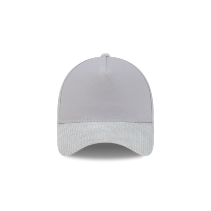 New Era Branded Cord Heather Gray 59FORTY A-Frame Fitted Hat