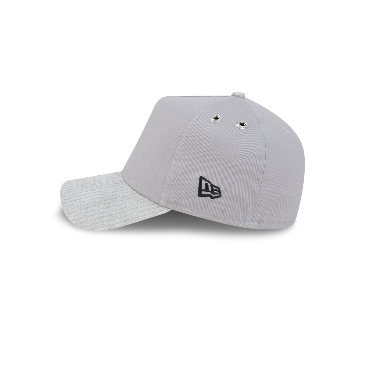 New Era Branded Cord Heather Gray 59FORTY A-Frame Fitted Hat