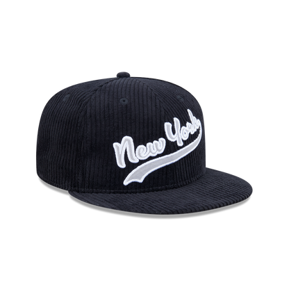New Era Branded Cord Black 59FIFTY Fitted Hat