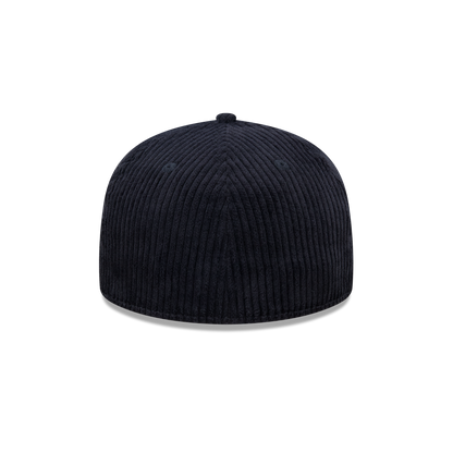 New Era Branded Cord Black 59FIFTY Fitted Hat