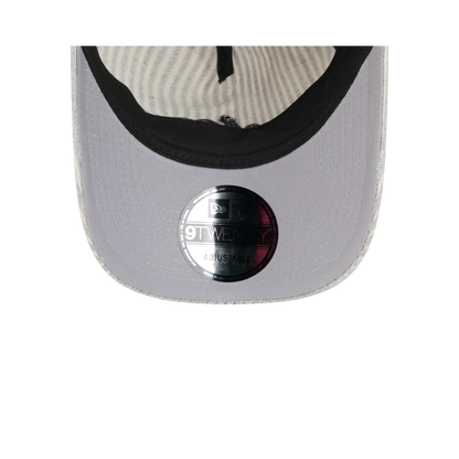 New Era Branded Cord Heather Gray 9TWENTY A-Frame Adjustable Hat