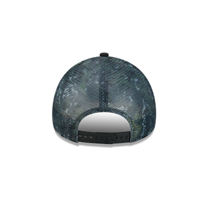 New Era Branded Abstract Camo 9FORTY A-Frame Trucker Hat