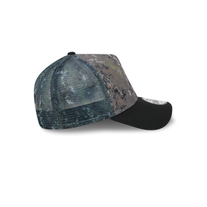 New Era Branded Abstract Camo 9FORTY A-Frame Trucker Hat