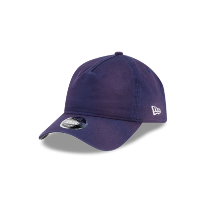 New Era Branded Washed Carbon Navy 9FORTY A-Frame Unstructured Snapback Hat