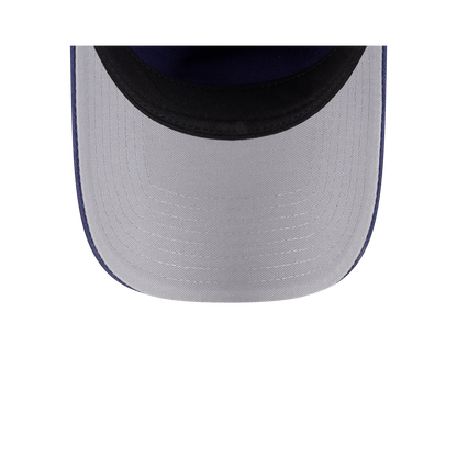New Era Branded Washed Carbon Navy 9FORTY A-Frame Unstructured Snapback Hat