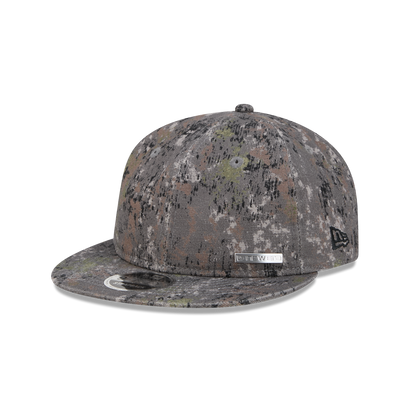 New Era Branded Abstract Camo Retro Crown 9FIFTY Adjustable Hat