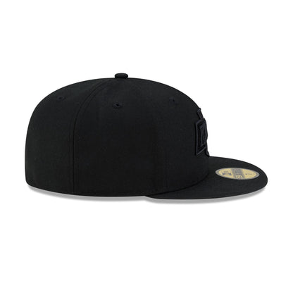 Los Angeles Kings Black on Black 59FIFTY Fitted Hat