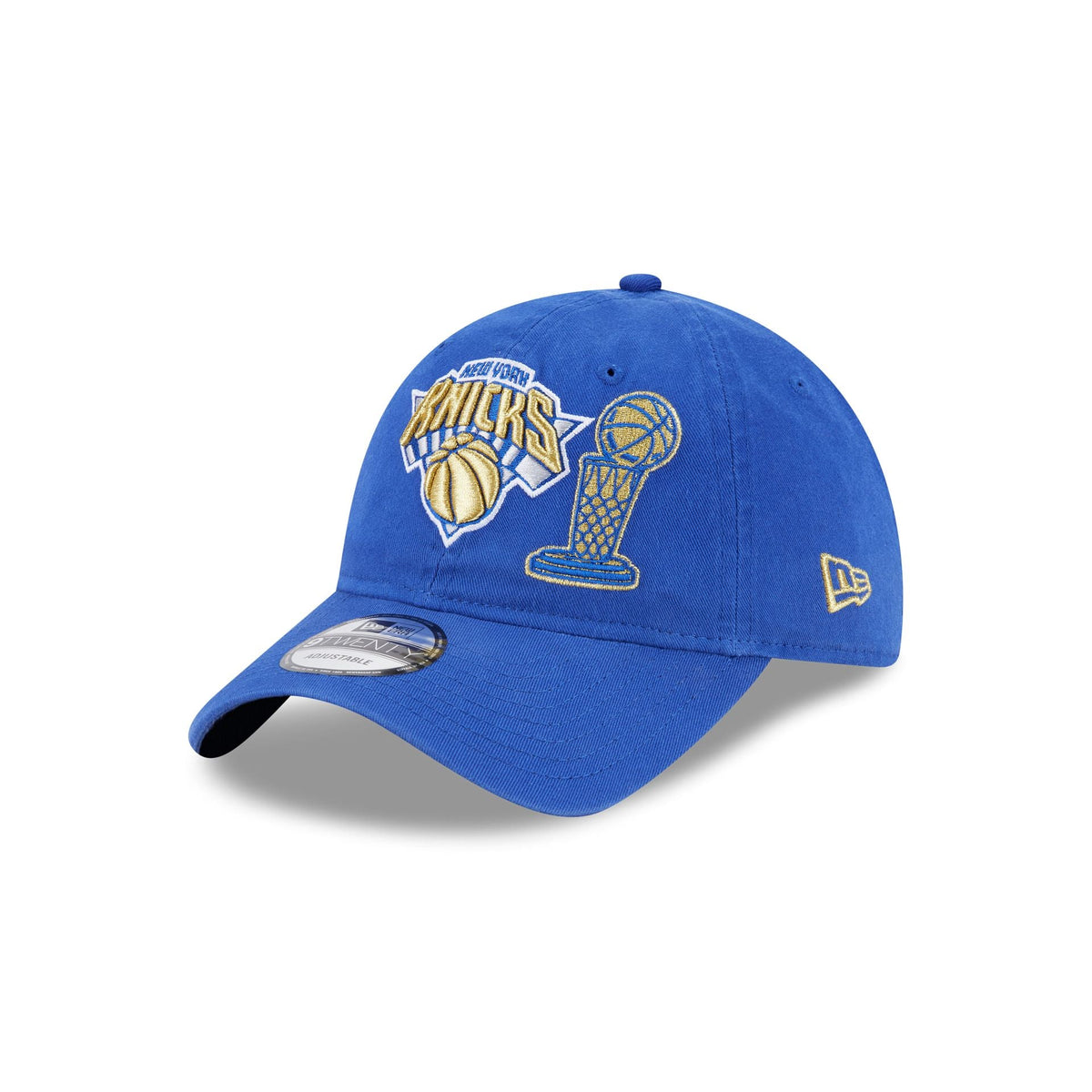 New York Knicks 2026 NBA Ring Ceremony Blue 9TWENTY Adjustable Hat