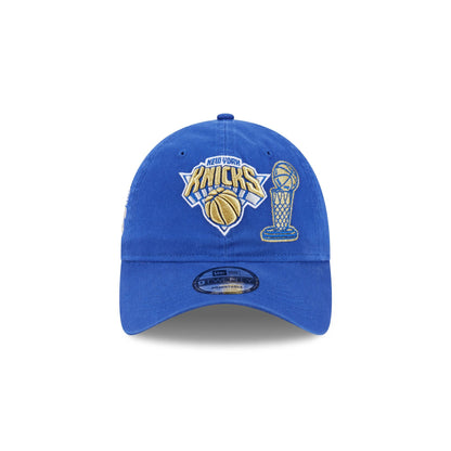 New York Knicks 2026 NBA Ring Ceremony Blue 9TWENTY Adjustable Hat
