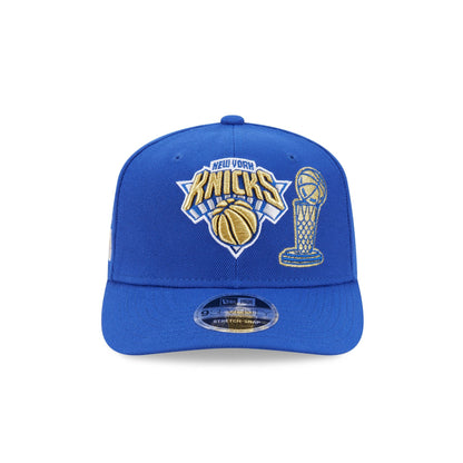 New York Knicks 2026 NBA Ring Ceremony Blue 9SEVENTY Stretch-Snap Hat