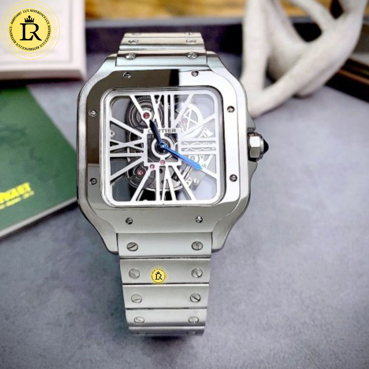 Cartier Santos de Cartier Skeleton – Grand Modèle (WHSA0015)