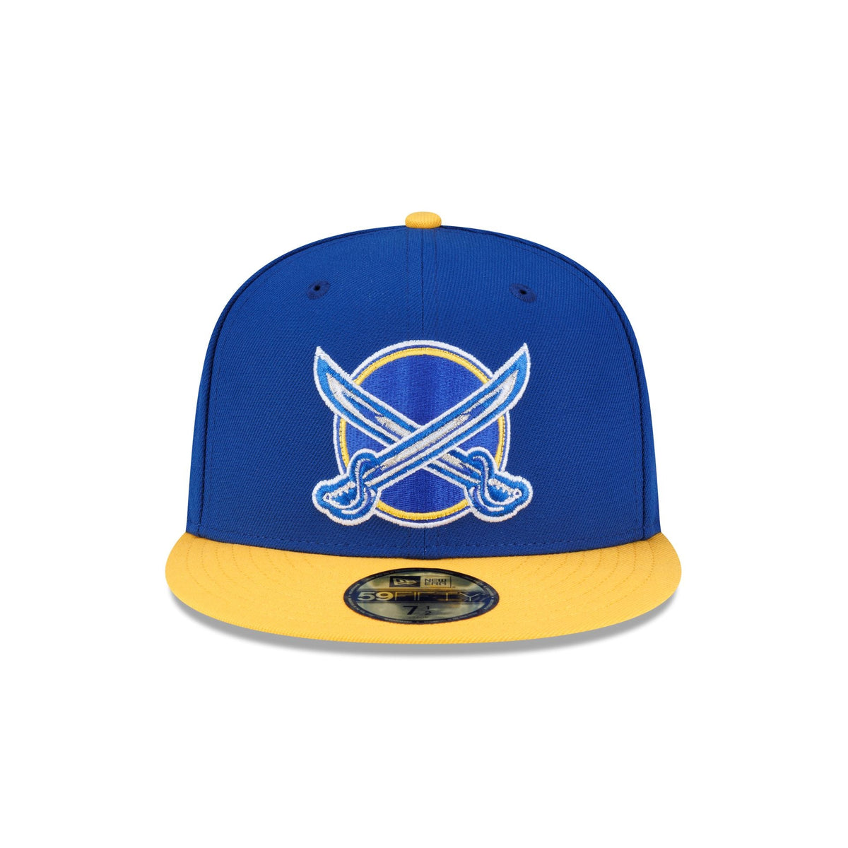 Buffalo Sabres Swords Royal Blue 59FIFTY Fitted Hat