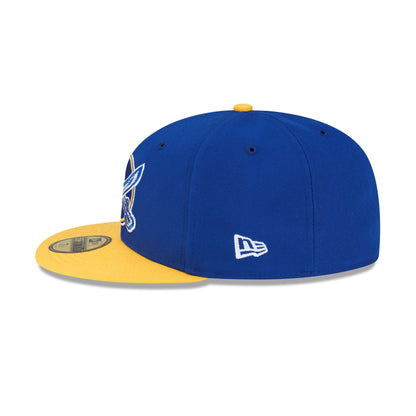 Buffalo Sabres Swords Royal Blue 59FIFTY Fitted Hat