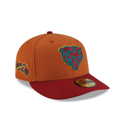 Just Caps Harvest Collection Chicago Bears 59FIFTY Fitted Hat