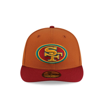 Just Caps Harvest Collection San Francisco 49ers 59FIFTY Fitted Hat