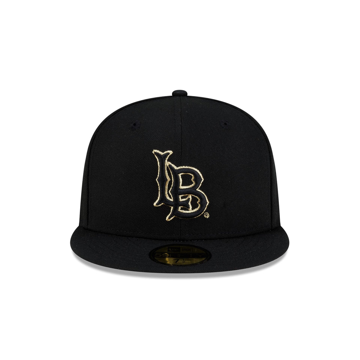 Long Beach State 49ers Black & Gold 59FIFTY Fitted Hat