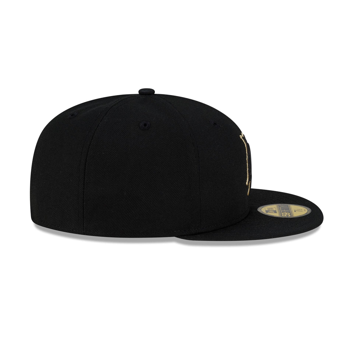Long Beach State 49ers Black & Gold 59FIFTY Fitted Hat