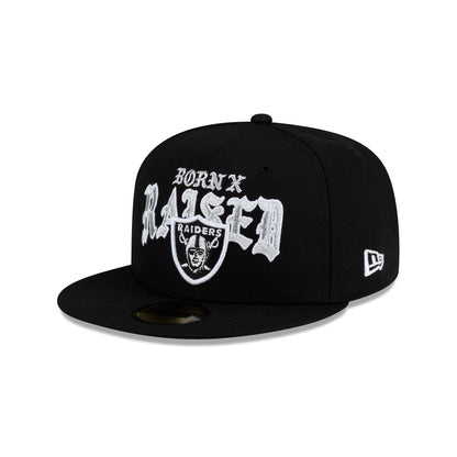 Born x Raised x Las Vegas Raiders 59FIFTY Fitted Hat