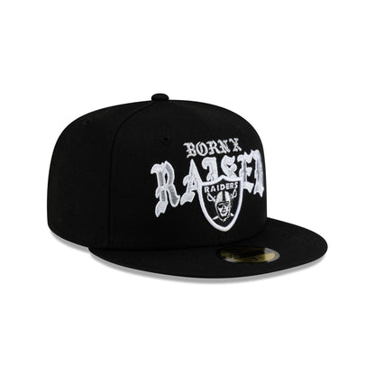 Born x Raised x Las Vegas Raiders 59FIFTY Fitted Hat