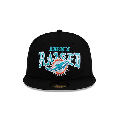 Born x Raised x Miami Dolphins 59FIFTY Fitted Hat