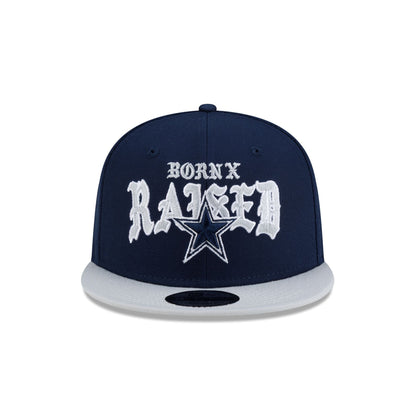 Born x Raised x Dallas Cowboys Two-Tone 9FIFTY Snapback Hat