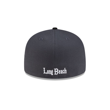 Long Beach State 49ers Graphite 59FIFTY Fitted Hat