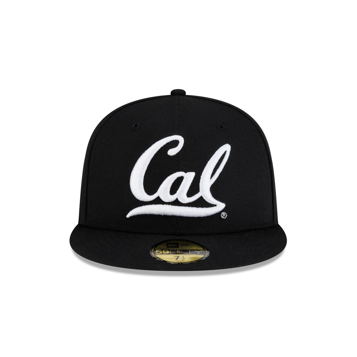 California Golden Bears White Script 59FIFTY Fitted Hat