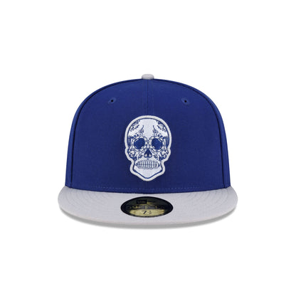 Los Angeles Dodgers Sugar Skull 59FIFTY Fitted Hat