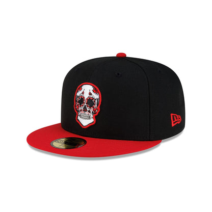 Chicago Bulls Sugar Skull 59FIFTY Fitted Hat