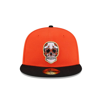 Anaheim Ducks Sugar Skull 59FIFTY Fitted Hat