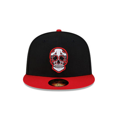 Chicago Blackhawks Sugar Skull 59FIFTY Fitted Hat