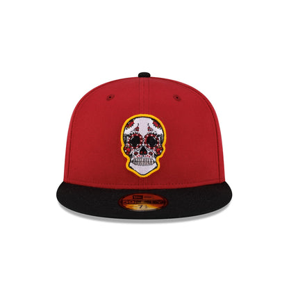 Arizona Cardinals Sugar Skull 59FIFTY Fitted Hat