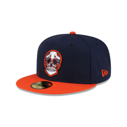 Chicago Bears Sugar Skull 59FIFTY Fitted Hat