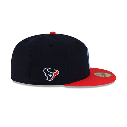 Houston Texans Sugar Skull 59FIFTY Fitted Hat