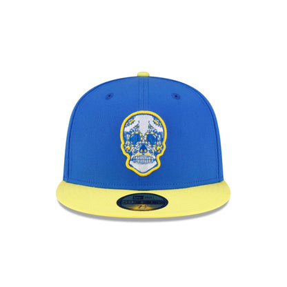 Los Angeles Rams Sugar Skull 59FIFTY Fitted Hat