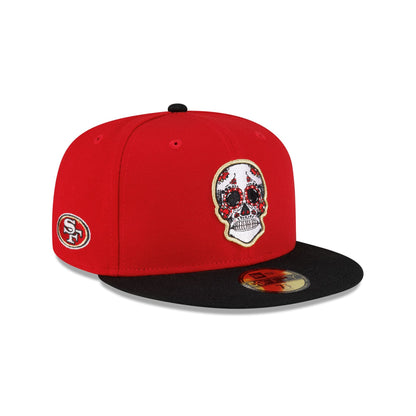 San Francisco 49ers Sugar Skull 59FIFTY Fitted Hat