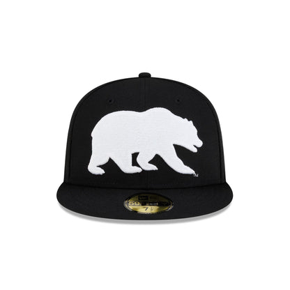 California Golden Bears White Bear 59FIFTY Fitted Hat