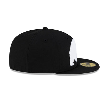 California Golden Bears White Bear 59FIFTY Fitted Hat