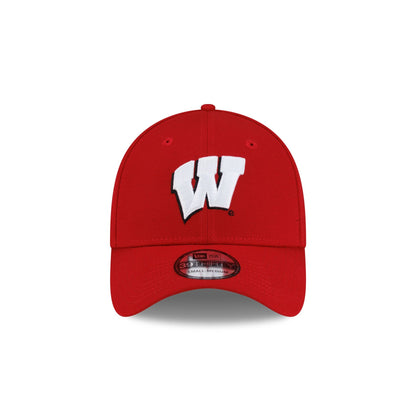 Wisconsin Badgers Red 39THIRTY Stretch Fit Hat