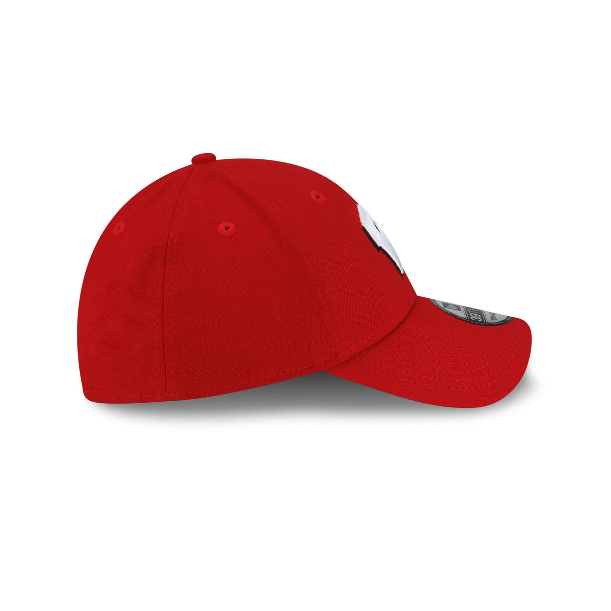Wisconsin Badgers Red 39THIRTY Stretch Fit Hat