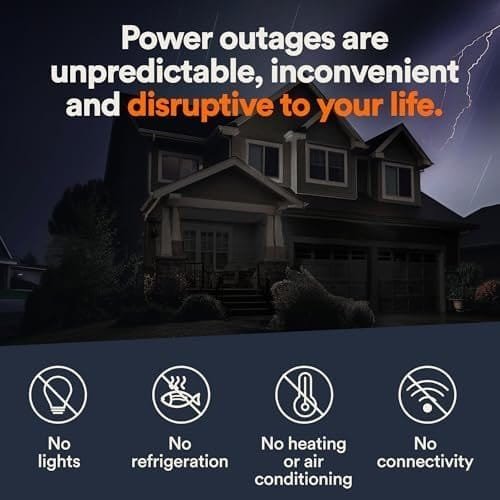 Generac Guardian 22kW Home Standby Generator with 200-Amp Transfer Switch, Aluminum Enclosure & WiFi Monitoring
